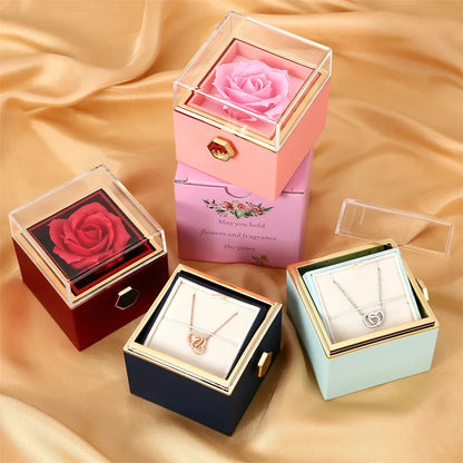 Rotating Eternal Rose Gift Box